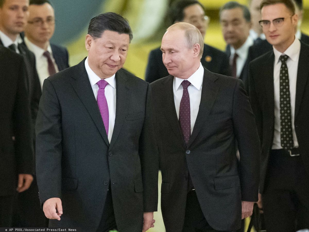 Putin liczył, że Xi sięgnie po agresywną retorykę wobec Zachodu – twierdzi ISW. Oznacza to "znaczące odstępstwo" od "partnerstwa bez granic" z Rosją
