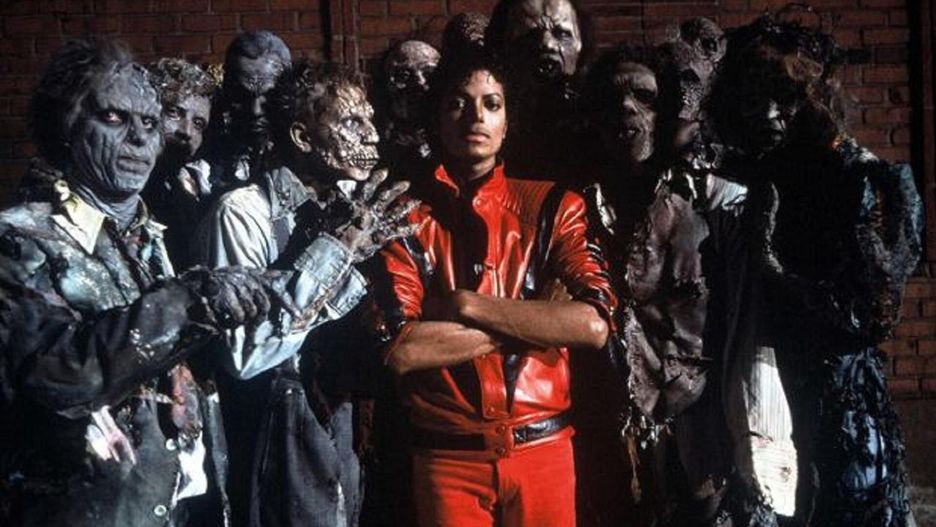 Michael Jackson w teledysku "Thriller"