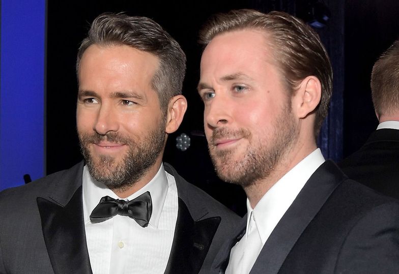 Ryan Gosling i Ryan Reynolds pozują razem do zdjęć Pudelek