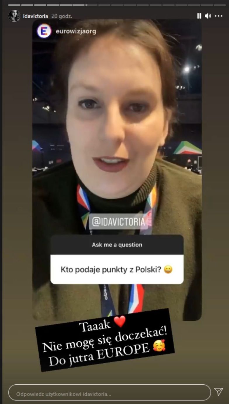 Eurowizja 2021. Podekscytowana Ida Nowakowska szykuje się ...