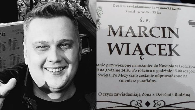 Nie żyje wokalista disco polo Marcin Wiącek. Miał 33 lata ...