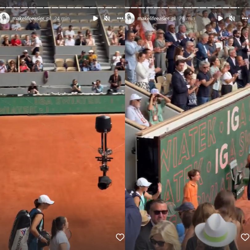Kasia Tusk i Kinga Rusin wspierają Igę Świątek podczas finału Roland Garros