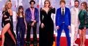 Kreacje gwiazd na gali BRIT Awards 2022: Adele, Ed Sheeran, Maneskin, David Guetta