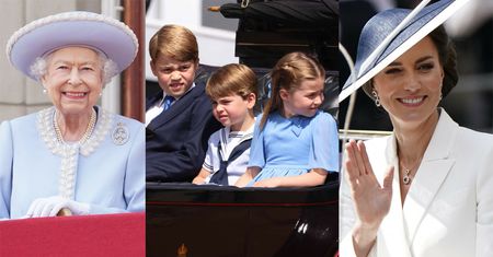 Rodzina królewska na paradzie Trooping The Colour. Dzieci Kate i Williama skradły show. Zaliczyły debiut w nowej roli. Efekt? Masa słodkich zdjęć