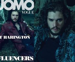 Mroczny Kit Harington w "L'Uomo Vogue"