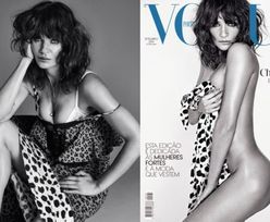 47-Helena Christensen nago na okładce "Vogue'a"
