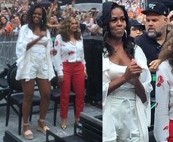 Michelle Obama bawiła się z matką Beyonce na koncercie piosenkarki w Paryżu (FOTO)