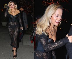 "Zawiana" Rita Ora wraca z afterparty po Grammy
