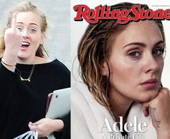 Adele wraca na okładce "Rolling Stone"... bez makijażu! Schudła?