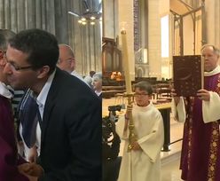 Muzułmanie na chrześcijańskiej mszy we Francji. Potępiono nożowników, którzy zabili księdza