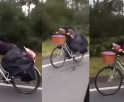 HIT SIECI: Polska zakonnica pędzi na rowerze w Hiszpanii!