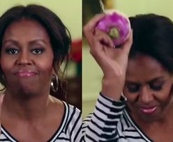 Michelle Obama tańczy z warzywem. O CO CHODZI?