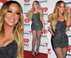 Odchudzona Mariah Carey powraca w mini z kryształkami