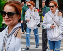 Lindsay Lohan lansuje modę na podarte bluzy za 3 tysiące złotych
