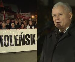  Kaczyński na 90. miesięcznicy smoleńskiej: "Poznamy prawdę albo stwierdzenie, że prawdy ustalić się nie da!"