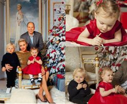 Tak wyglądają świąteczne zdjęcia rodziny królewskiej z Monako!