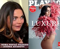 Naga Luxuria na okładce "Playboya"... (ZDJĘCIA)