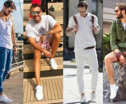 Modne białe tenisówki - z czym je noszą celebryci?