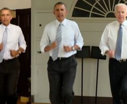 Barack Obama biega po Białym Domu!