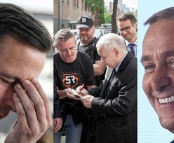 Gorączka przedwyborcza: Kaczyński rozdaje autografy, Nowacka pokazuje nogi, Schetyna cieszy się... (FOTO)