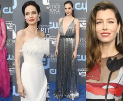 Tłum gwiazd na gali Critics' Choice Awards: różowa Kidman, srebrna Gadot, Jolie w piórach... (DUŻO ZDJĘĆ)