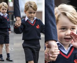 Czteroletni książę Jerzy idzie na pierwsze zajęcia w szkole! (ZDJĘCIA)