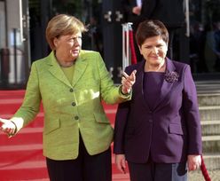 Pojedynek na kolorowe garsonki: Szydło vs. Merkel (ZDJĘCIA)