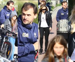 TYLKO U NAS: Marcin Dubieniecki na spacerze z nową, patchworkową rodziną (ZDJĘCIA)