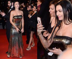 Angelika Fajcht chwali się "ciałem Europy" na czerwonym dywanie w Cannes... (ZDJĘCIA)