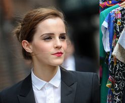 Emma Watson namawia do kupowania ubrań w second handach: "Nasze szafy wpływają na planetę"