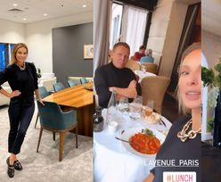 Izabela Janachowska świętuje urodziny męża w Paryżu: lotniskowa strefa VIP, ślimaki na lunch, luksusowy hotel... (ZDJĘCIA)