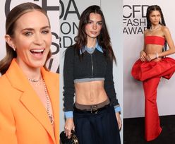 Ikony mody grzeją się w blasku fleszy na gali CFDA Fashion Awards: Emily Blunt, Anya Taylor-Joy, Emily Ratajkowski, Zendaya (ZDJĘCIA)