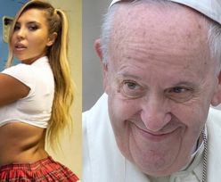 "Nowoczesny" Papież Franciszek polajkował na Instagramie zdjęcie MODELKI EROTYCZNEJ