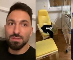 Córka Rafała Maślaka trafiła do szpitala. Zbulwersowany celebryta grzmi na Instagramie: "Tak wygląda łóżko Kamili"
