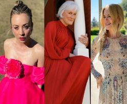 SAG Awards 2021. Wystrojone gwiazdy celebrują galę w domach: Nicole Kidman, Anya Taylor-Joy, Kaley Cuoco (ZDJĘCIA)