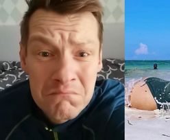 Rozgoryczony Marcin Mroczek komentuje zdjęcia dokazującej na Zanzibarze żony: "Nie muszę wam mówić, co czuję..."