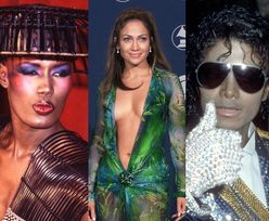 Grammy 2021. Przypominamy kreacje z czerwonego dywanu, które PRZESZŁY DO HISTORII mody: Cher, Michael Jackson, Dolly Parton, Lady Gaga (STARE ZDJĘCIA)
