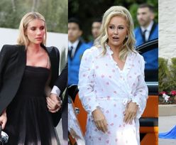 Gwiazdy na ślubie Paris Hilton: posągowa Emma Roberts, zanurzona w błękicie Bebe Rexha i Kathy Hilton w SERDUSZKACH (ZDJĘCIA)
