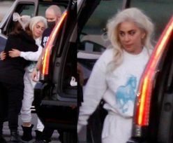 Lady Gaga i jej ikoniczna suknia z zaprzysiężenia wracają do Los Angeles prywatnym odrzutowcem (ZDJĘCIA)