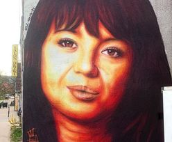 Graficiarz POPRAWIA nieudany mural z Anną Przybylską! "Chcieliście, żeby była chudsza? Będzie chudsza" (FOTO)