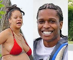Nieumalowana Rihanna i wyszczerzony ASAP Rocky dokazują na Barbadosie niedługo przed aresztowaniem rapera (ZDJĘCIA)