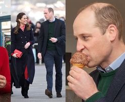 Kate i William zajadają się lodami podczas wizyty w południowej Walii (ZDJĘCIA)