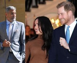 George i Amal Clooney NIE ZNALI Harry'ego i Meghan przed "royal wedding"?