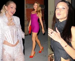 Tłum gwiazd na urodzinowej imprezie Gigi Hadid: Bella z chłopakiem, Emily Ratajkowski i eksponująca zgrabne nogi Blake Lively (ZDJĘCIA)