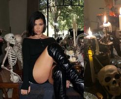 Kourtney Kardashian POKAZAŁA DOM udekorowany na Halloween. Robi wrażenie? (ZDJĘCIA)