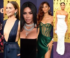 Tłum gwiazd na gali Emmy: Kim Kardashian, Zendaya, Kendall Jenner... (ZDJĘCIA)