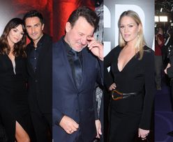 Gwiazdy pozują na premierze "Ukrytej gry": Bill Pullman, Zosia Ślotała, Paulina Krupińska z mężem... (ZDJĘCIA)