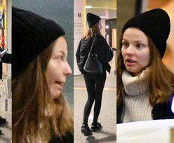 Magdalena Frąckowiak przyłapana na lotnisku bez makijażu (ZDJĘCIA)