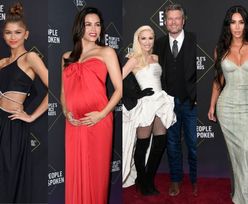 Celebryci pozują na People's Choice Awards 2019: ciężarna Jenna Dewan, Zendaya, Kardashianki i gwiazdy "Riverdale"(ZDJĘCIA)
