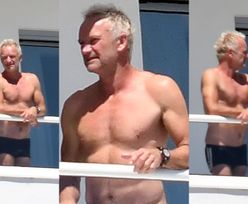 66-letni muskularny Sting wygrzewa się na słońcu w Miami (ZDJĘCIA)
